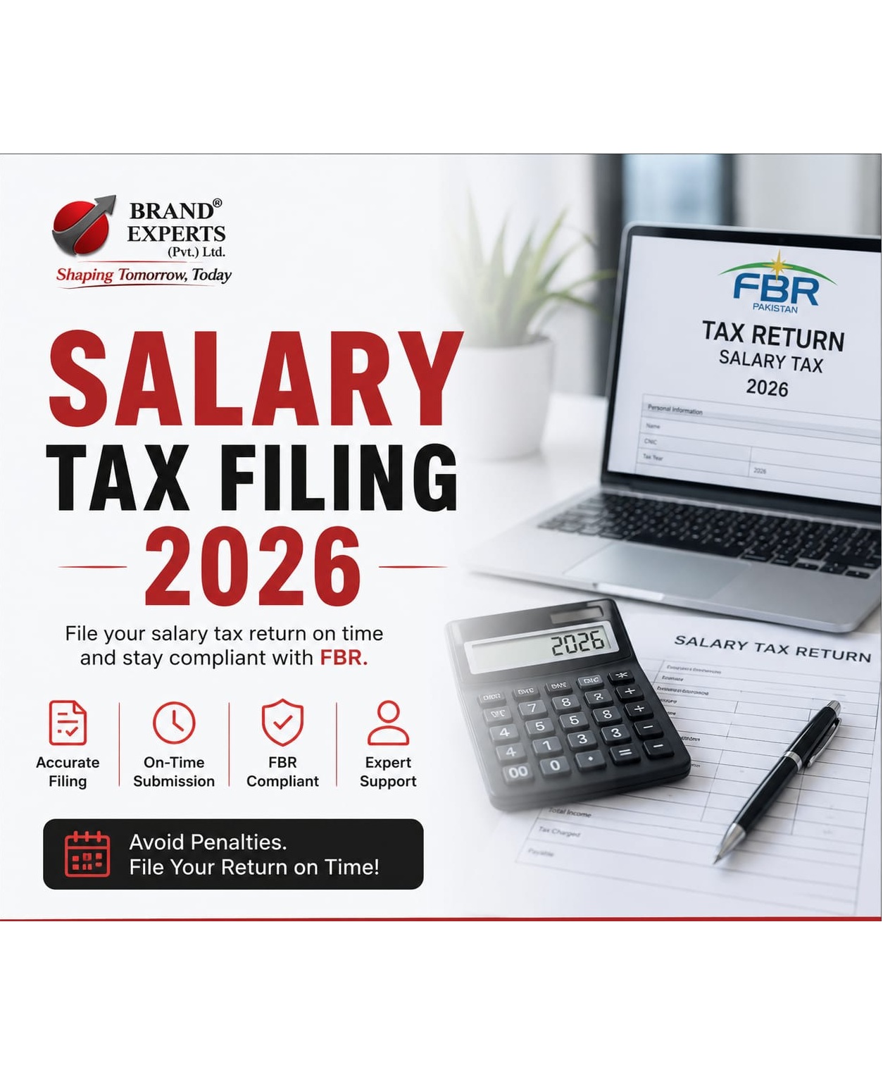 Salary Tax Return Filing 2026